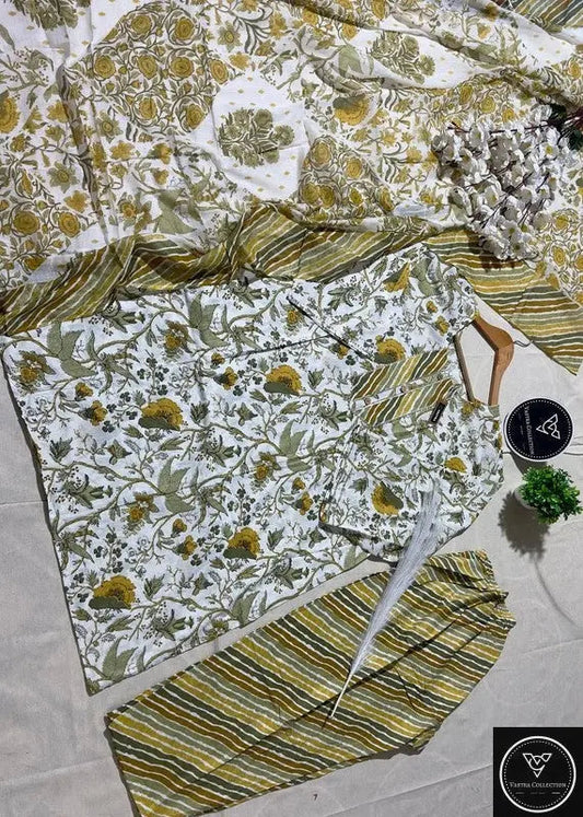 Readymade Kurta Pant Dupatta - DESIGN 101 - VASTRA COLLECTION