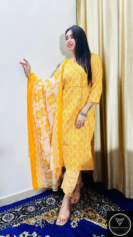 Readymade Kurta Pant Dupatta - DESIGN 107 - VASTRA COLLECTION