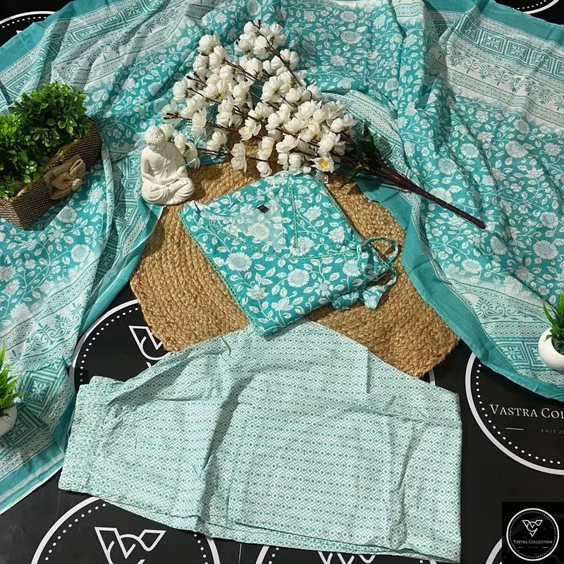 Readymade Kurta Pant Dupatta - DESIGN 30 - VASTRA COLLECTION