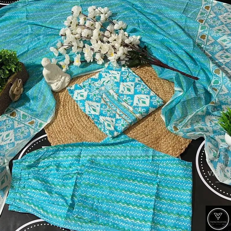 Readymade Kurta Pant Dupatta - DESIGN 36 - VASTRA COLLECTION