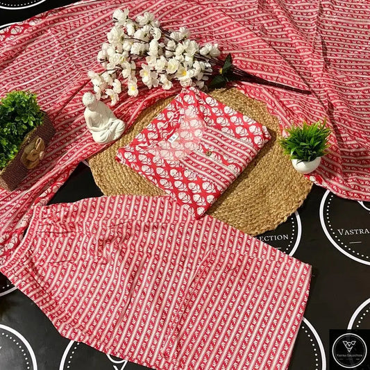 Readymade Kurta Pant Dupatta - DESIGN 43 - VASTRA COLLECTION