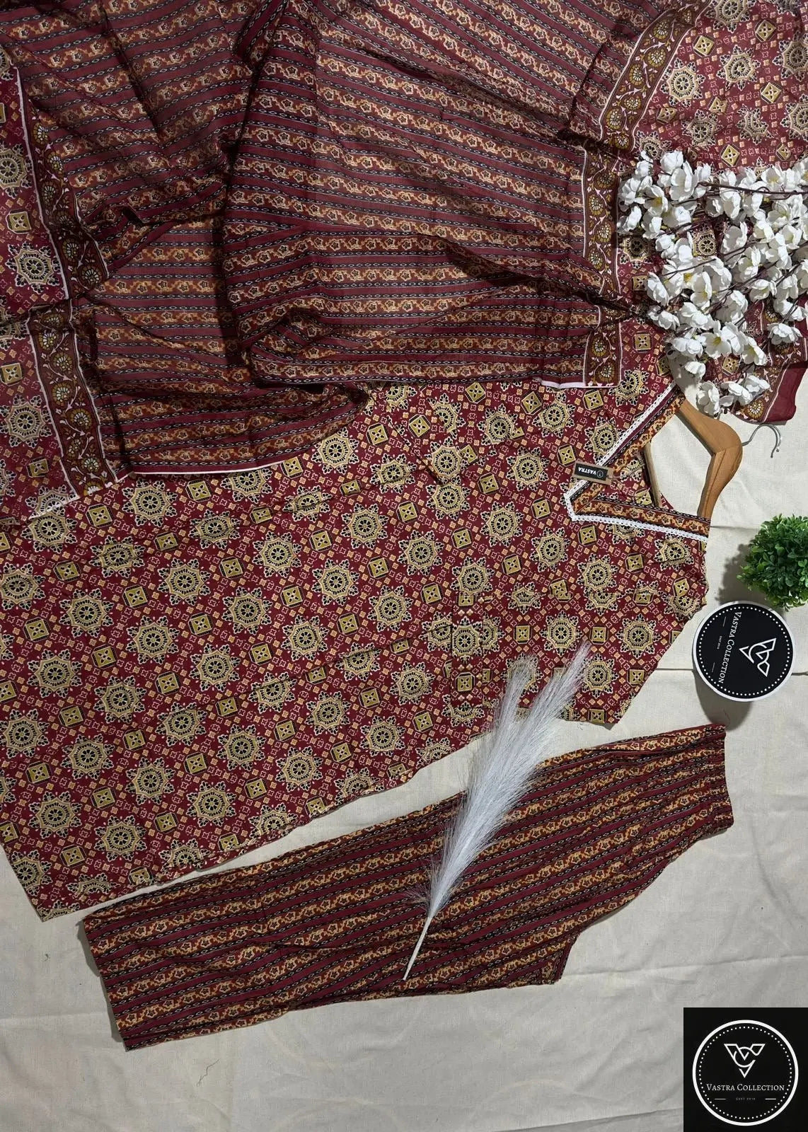 Readymade Kurta Pant Dupatta - DESIGN 63 - VASTRA COLLECTION