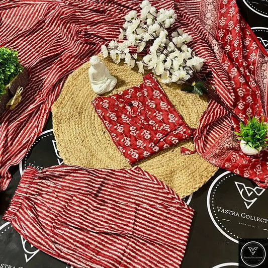 Readymade Kurta Pant Dupatta - DESIGN 7 - VASTRA COLLECTION