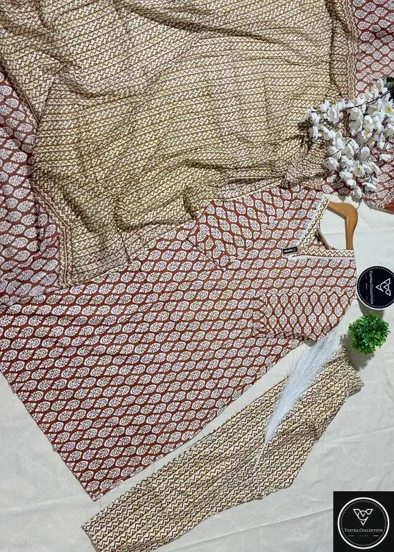 Readymade Kurta Pant Dupatta - DESIGN 70 - VASTRA COLLECTION