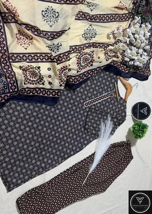 Readymade Kurta Pant Dupatta - DESIGN 79 - VASTRA COLLECTION