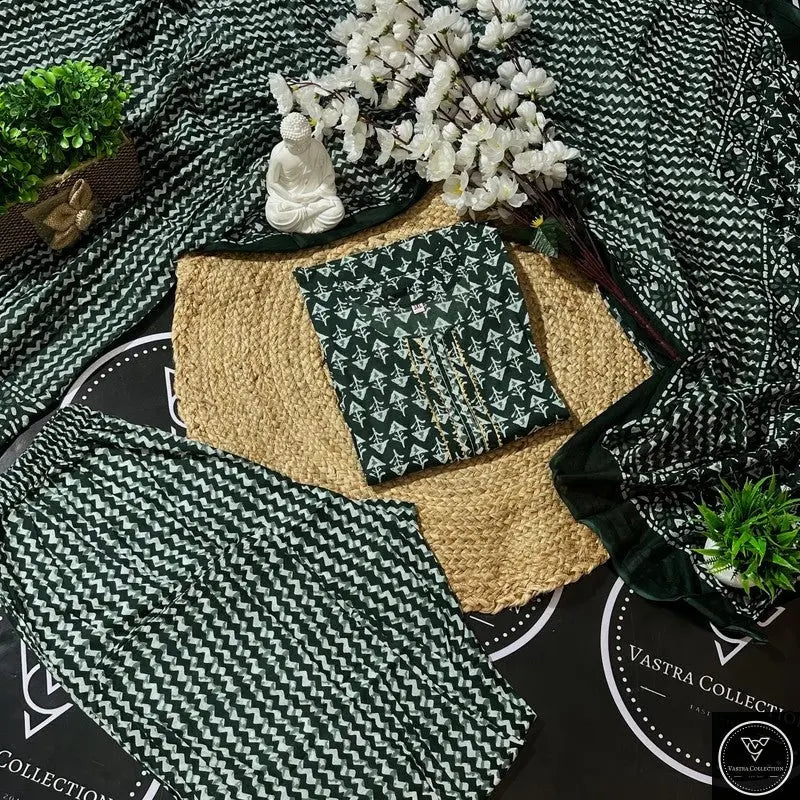 Readymade Kurta Pant Dupatta - DESIGN 8 - VASTRA COLLECTION