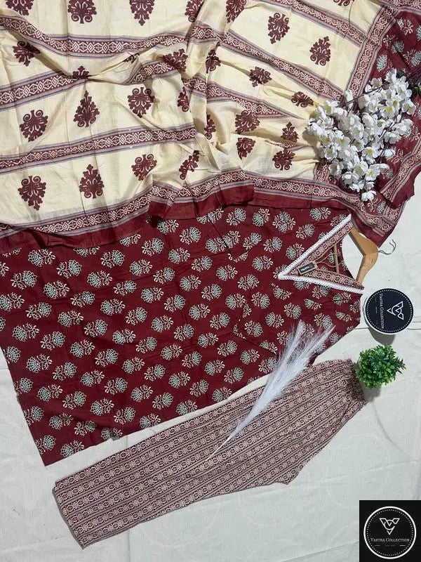 Readymade Kurta Pant Dupatta - DESIGN 82 - VASTRA COLLECTION
