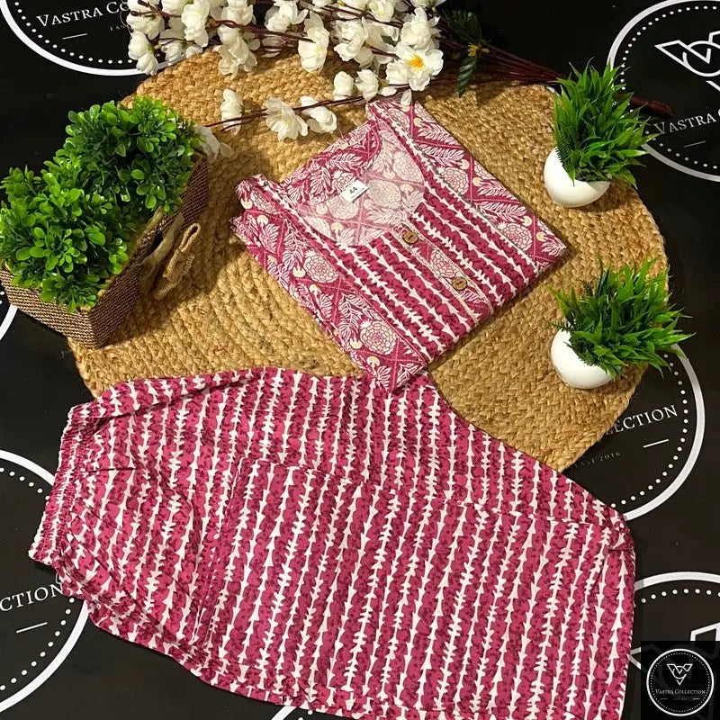 READYMADE KURTA PANT S TO 6XL - DESIGN 39 - VASTRA COLLECTION