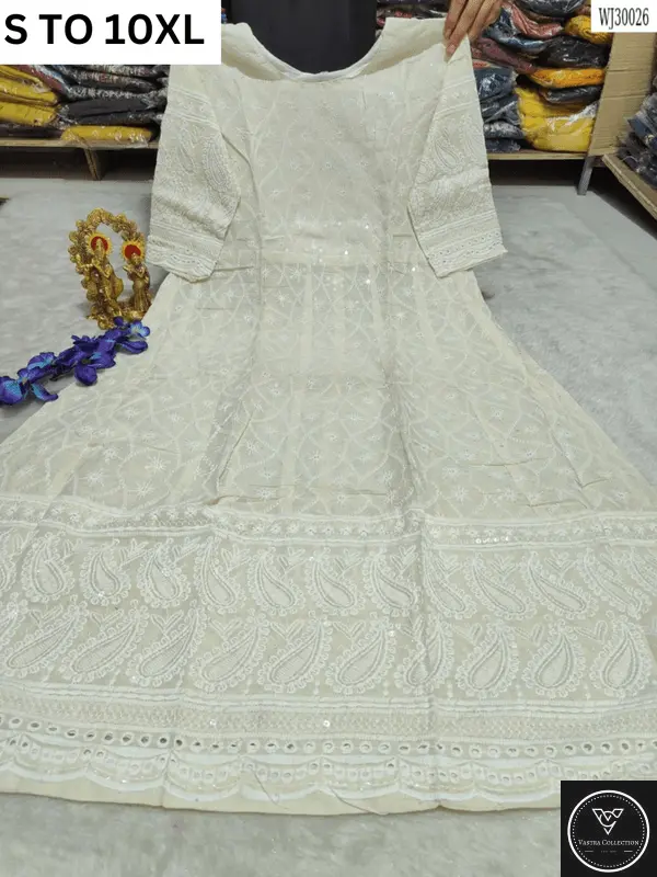 Readymade long gown full flair S TO 10XL - DESIGN 11 - VASTRA COLLECTION