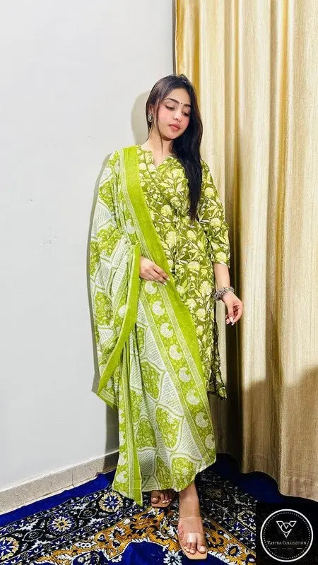 Readymade Kurta Pant Dupatta - DESIGN 104 - VASTRA COLLECTION