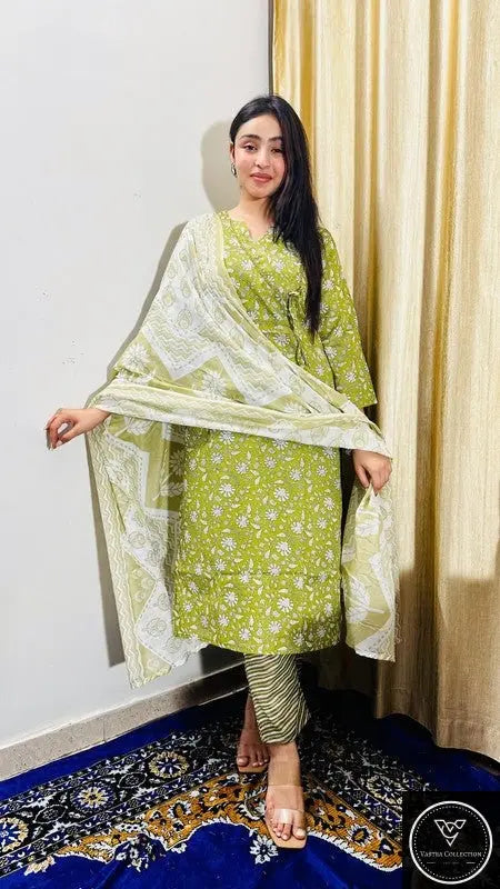 Readymade Kurta Pant Dupatta - DESIGN 106 - VASTRA COLLECTION