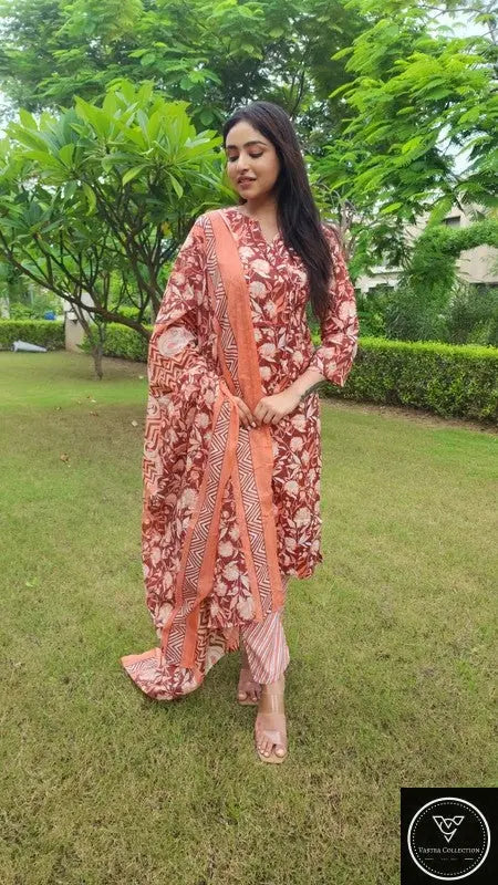 Readymade Kurta Pant Dupatta - DESIGN 108 - VASTRA COLLECTION