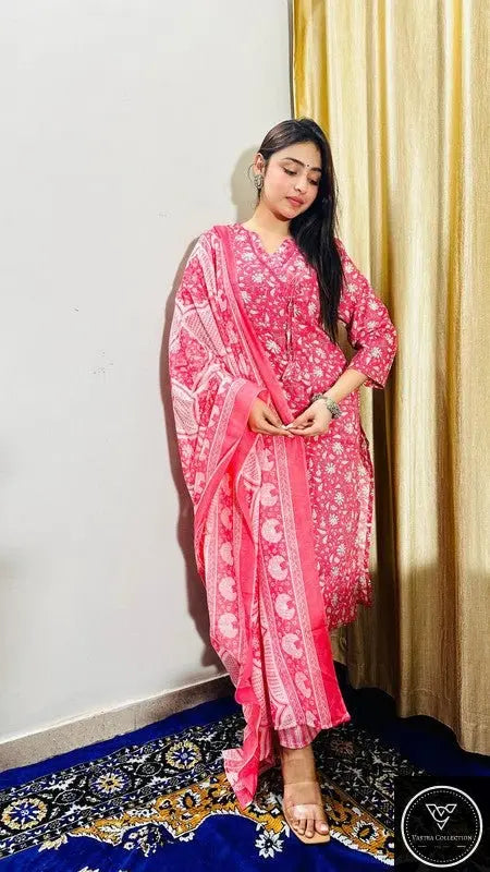 Readymade Kurta Pant Dupatta - DESIGN 113 - VASTRA COLLECTION