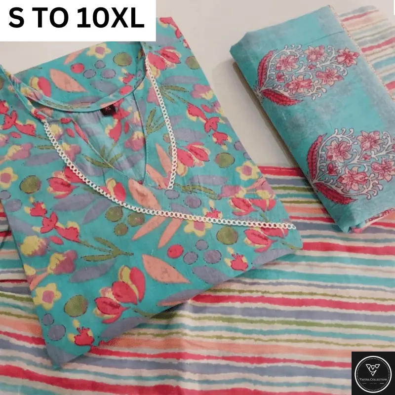 Readymade Kurta Pant Dupatta - DESIGN 141 - VASTRA COLLECTION