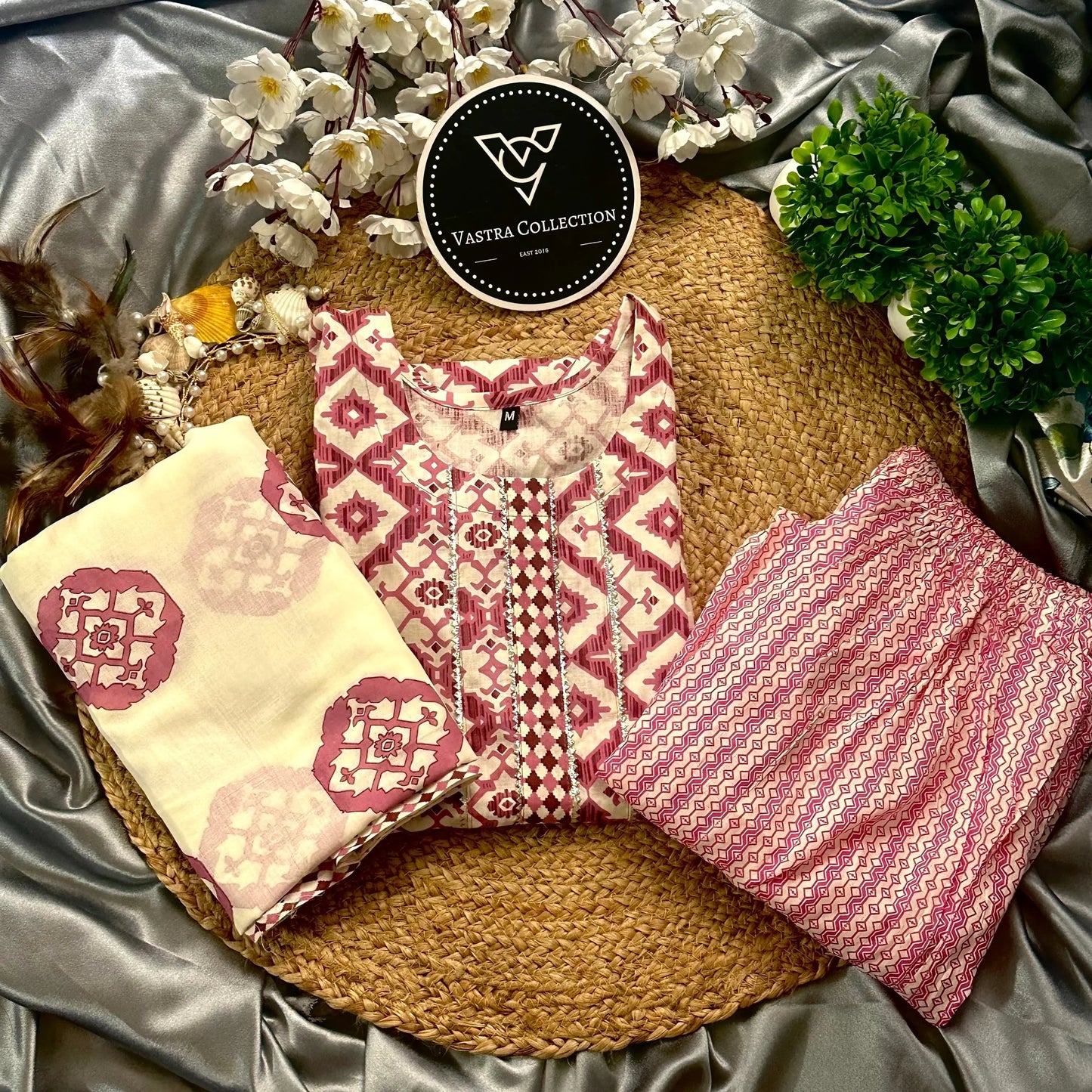 Readymade Kurta Pant Dupatta - DESIGN 188 - VASTRA COLLECTION