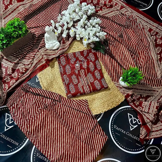 Readymade Kurta Pant Dupatta - DESIGN 2 - VASTRA COLLECTION