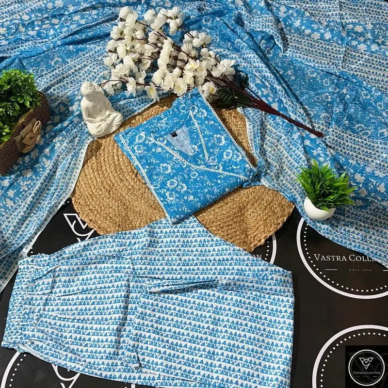 Readymade Kurta Pant Dupatta - DESIGN 32 - VASTRA COLLECTION