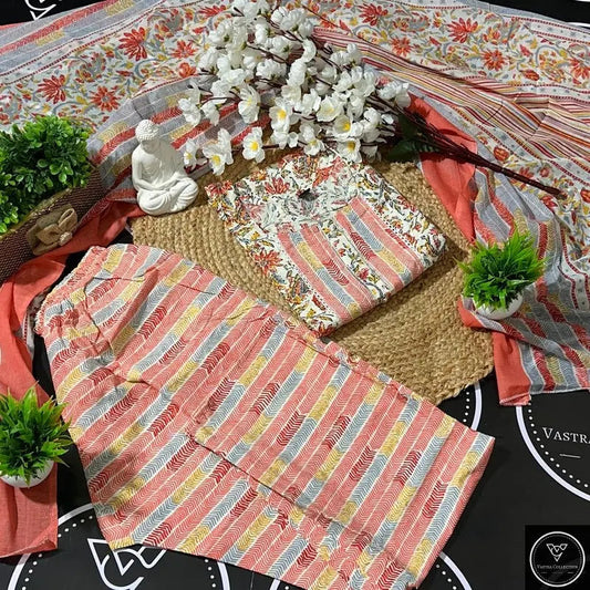 Readymade Kurta Pant Dupatta - DESIGN 38 - VASTRA COLLECTION