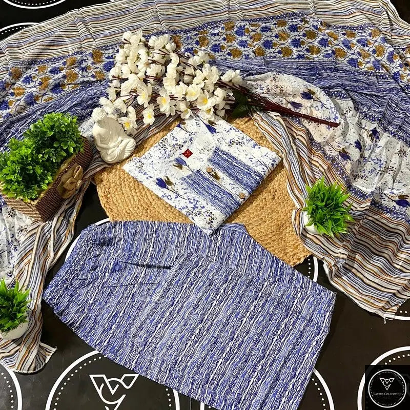 Readymade Kurta Pant Dupatta - DESIGN 39 - VASTRA COLLECTION