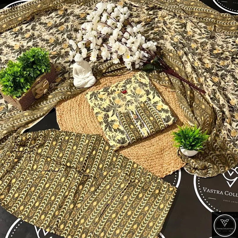 Readymade Kurta Pant Dupatta - DESIGN 42 - VASTRA COLLECTION