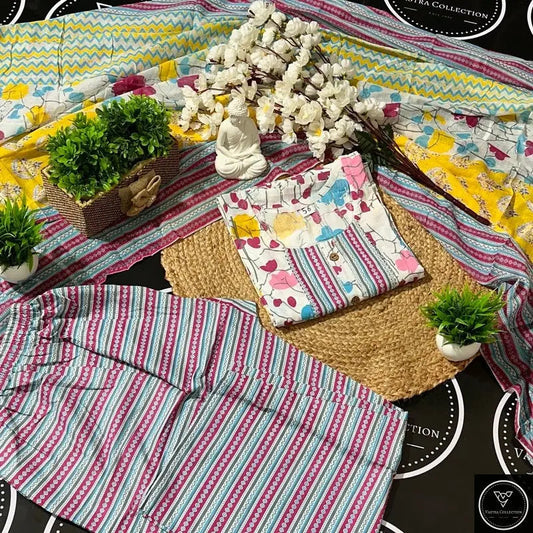 Readymade Kurta Pant Dupatta - DESIGN 48 - VASTRA COLLECTION