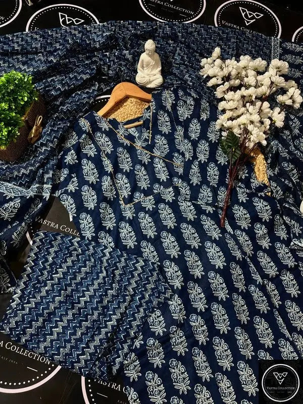 Readymade Kurta Pant Dupatta - DESIGN 5 - VASTRA COLLECTION