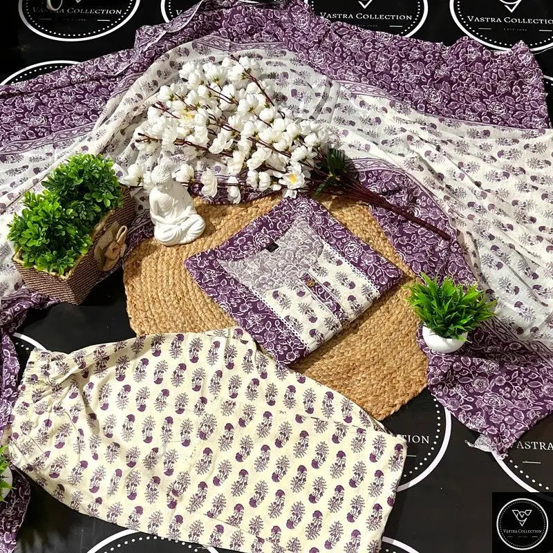 Readymade Kurta Pant Dupatta - DESIGN 51 - VASTRA COLLECTION