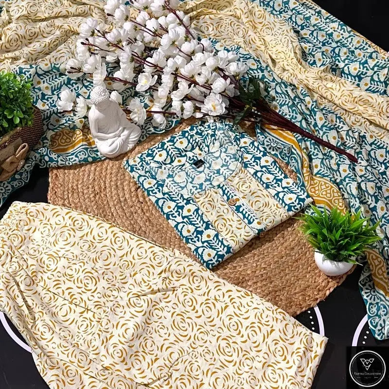 Readymade Kurta Pant Dupatta - DESIGN 52 - VASTRA COLLECTION