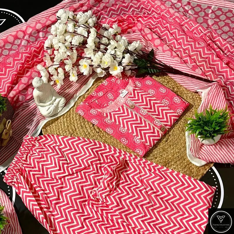 Readymade Kurta Pant Dupatta - DESIGN 54 - VASTRA COLLECTION