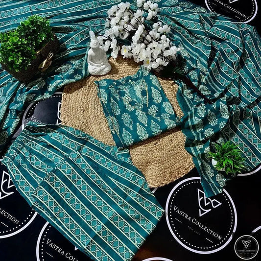 Readymade Kurta Pant Dupatta - DESIGN 6 - VASTRA COLLECTION