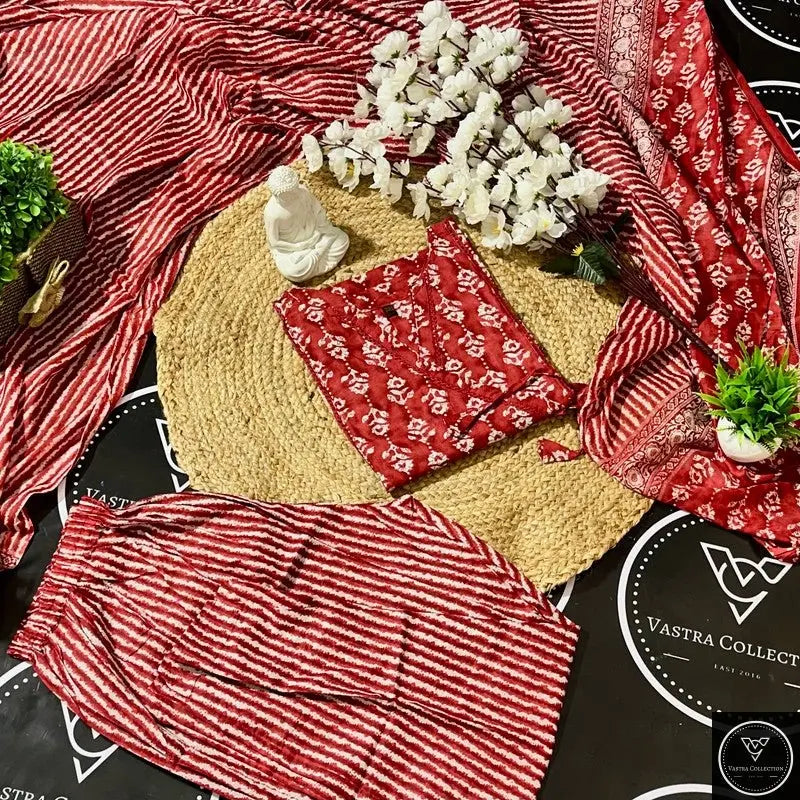 Readymade Kurta Pant Dupatta - DESIGN 7 - VASTRA COLLECTION