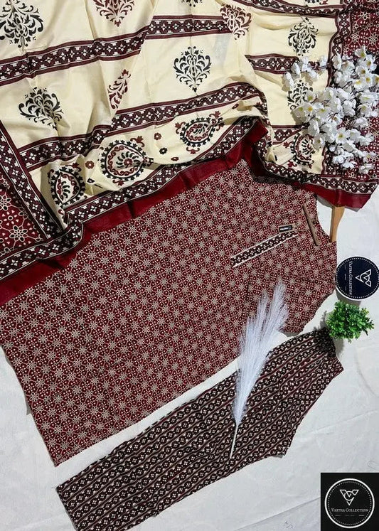 Readymade Kurta Pant Dupatta - DESIGN 73 - VASTRA COLLECTION