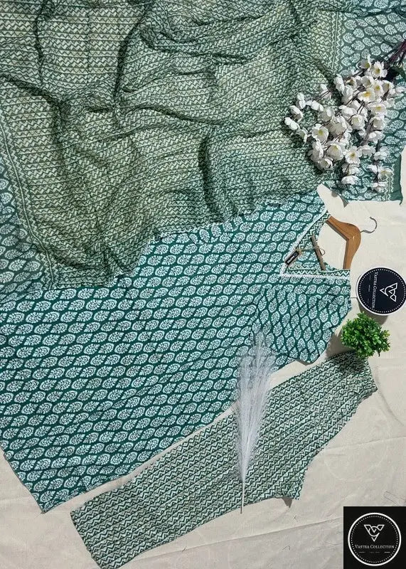 Readymade Kurta Pant Dupatta - DESIGN 74 - VASTRA COLLECTION