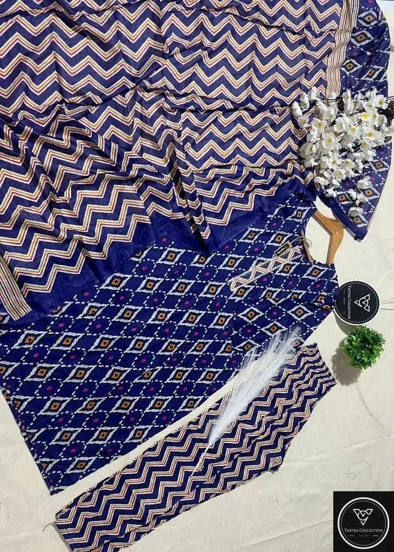 Readymade Kurta Pant Dupatta - DESIGN 75 - VASTRA COLLECTION