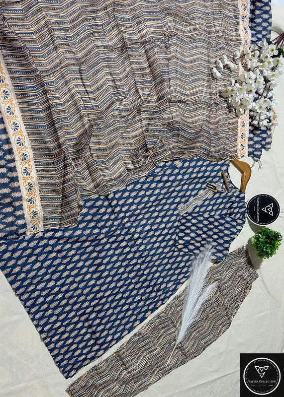 Readymade Kurta Pant Dupatta - DESIGN 76 - VASTRA COLLECTION