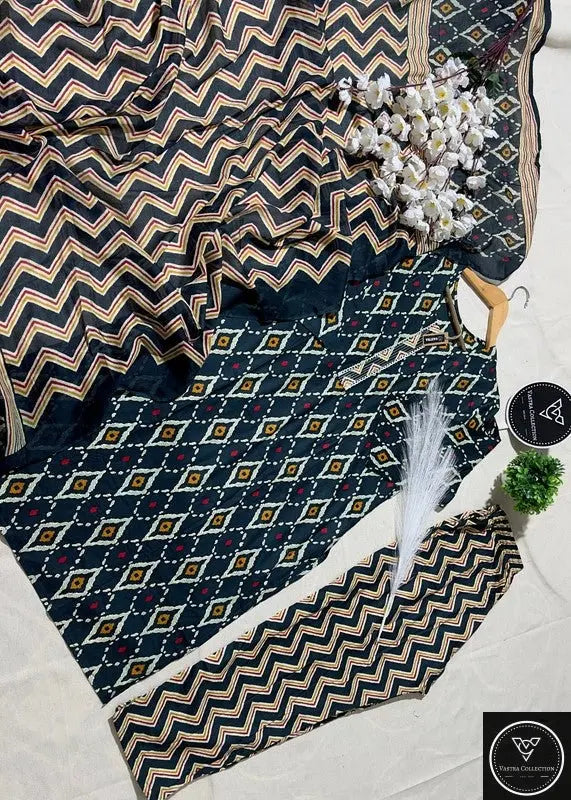 Readymade Kurta Pant Dupatta - DESIGN 78 - VASTRA COLLECTION