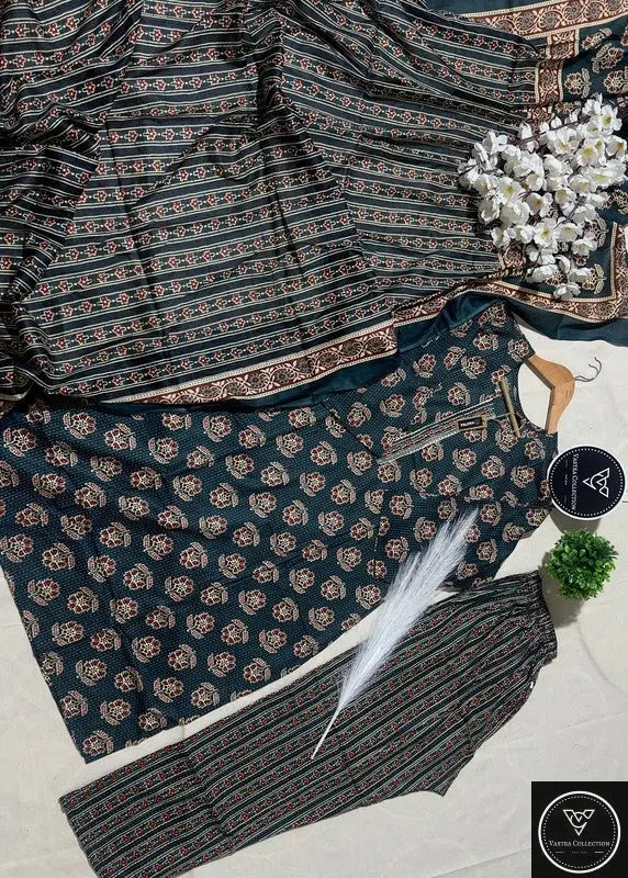 Readymade Kurta Pant Dupatta - DESIGN 80 - VASTRA COLLECTION