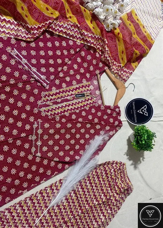 Readymade Kurta Pant Dupatta - DESIGN 95 - VASTRA COLLECTION