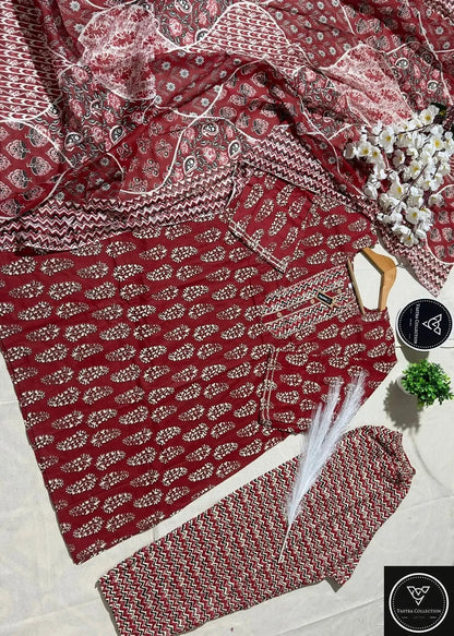 Readymade Kurta Pant Dupatta - DESIGN 95 - VASTRA COLLECTION