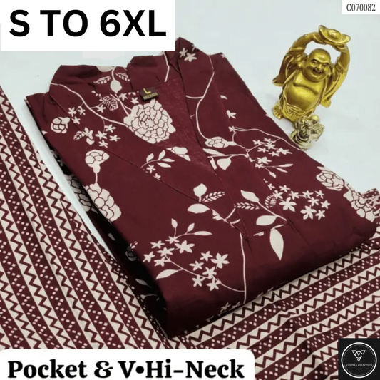 READYMADE KURTA PANT S TO 6XL - DESIGN 1 - VASTRA COLLECTION