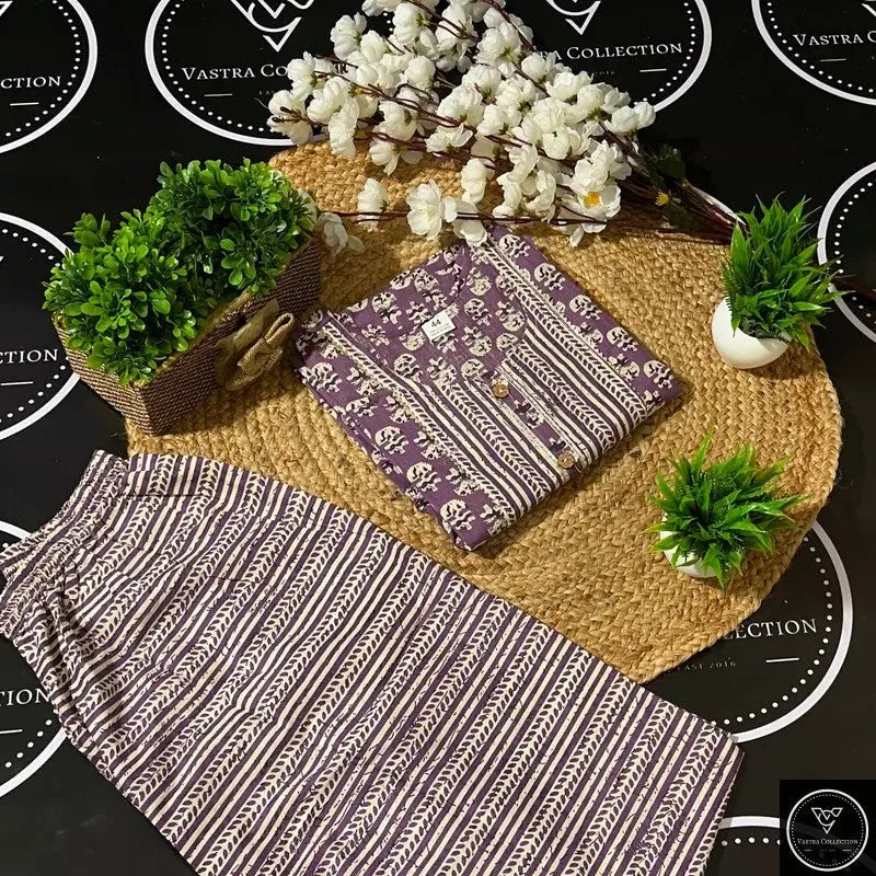 READYMADE KURTA PANT S TO 6XL - DESIGN 46 - VASTRA COLLECTION